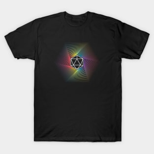 Retro Dungeons & Dragons d20 T-Shirt